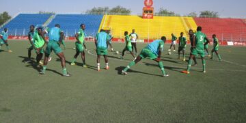 CAF: Union s&rsquo;est entraîné à N&rsquo;Djamena