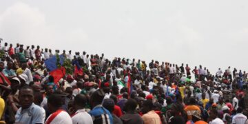 Invasion Bamboutos au Stade de la Réunification