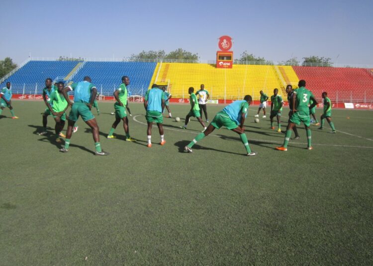 CAF: Union s’est entraîné à N’Djamena