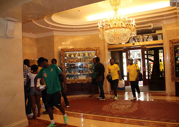 Portugal : Eto’o et les joueurs sont arrivés, Dongou arrivera