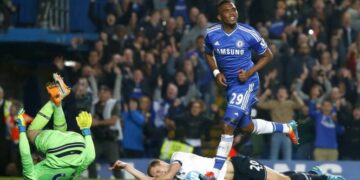 Chelsea: Samuel Eto&rsquo;o marque et imite un vieillard