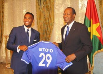 Samuel Eto&rsquo;o à Ouagadougou: « le rêve est le début de toute réussite »
