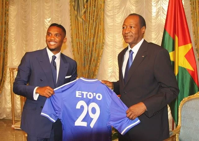 Samuel Eto’o à Ouagadougou: « le rêve est le début de toute réussite »