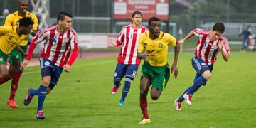 Salli Edgar dans Cameroun – Paraguay