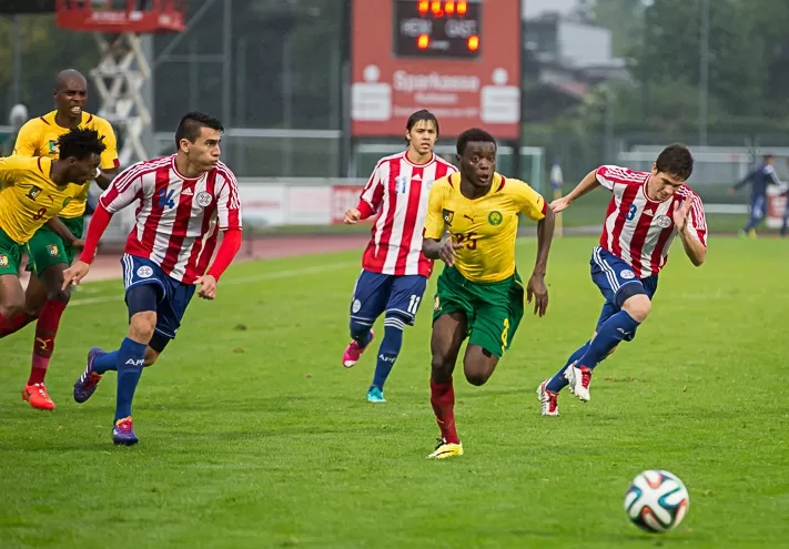 Salli Edgar dans Cameroun – Paraguay