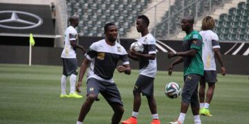 Allemagne-Cameroun : la reconnaissance du terrain en images