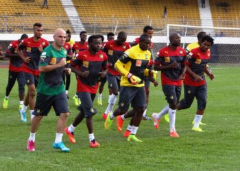 Préparation du Mondial : les Lions au stade Omnisport sans Eto’o