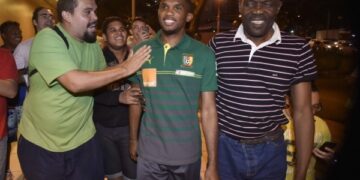 CM2014: Premier entraînement du Cameroun ouvert au public
