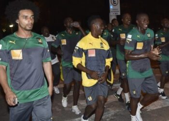 Sortie des Lions, puis étirements sur la plage