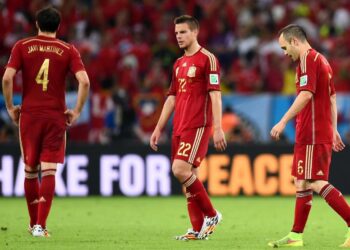 Brésil 2014: L&rsquo;Espagne, le champion en titre, éliminé!