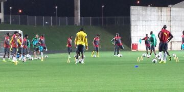 Brésil 2014: Entraînement léger en soirée