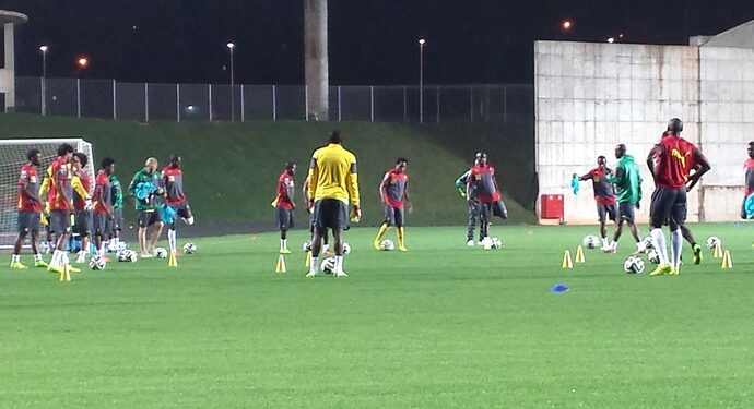 Brésil 2014: Entraînement léger en soirée