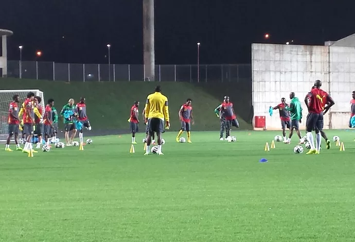 Brésil 2014: Entraînement léger en soirée