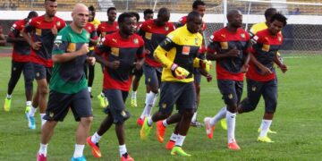 Préparation du Mondial : les Lions au stade Omnisport sans Eto’o