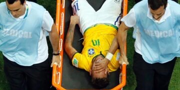 Le Mondial est terminé pour Neymar!