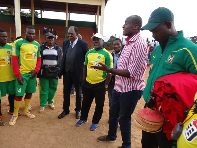 Raymond Kalla aux entraînements de Panthère