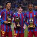 Eto&rsquo;o, Messi, Ronaldinho réunis pour le jubilé de Deco