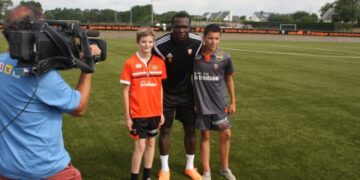 Lorient : Aboubakar réalise le rêve d’un jeune Français