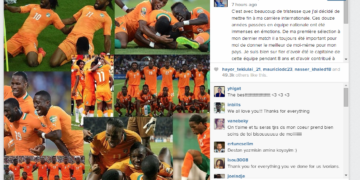 Didier Drogba arrête avec la sélection de Côte d&rsquo;Ivoire