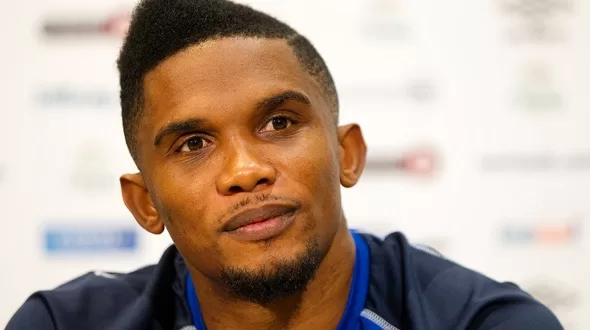 Samuel Eto&rsquo;o: Première conférence de presse à Everton