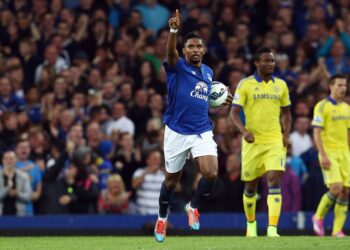 Angleterre : Eto’o buteur à sa première avec Everton