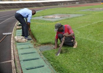 CMR – CIV: Le stade Ahmadou Ahidjo fait peau neuve