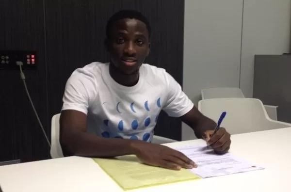 Premier contrat pro pour Zacharie Lionel Enguene