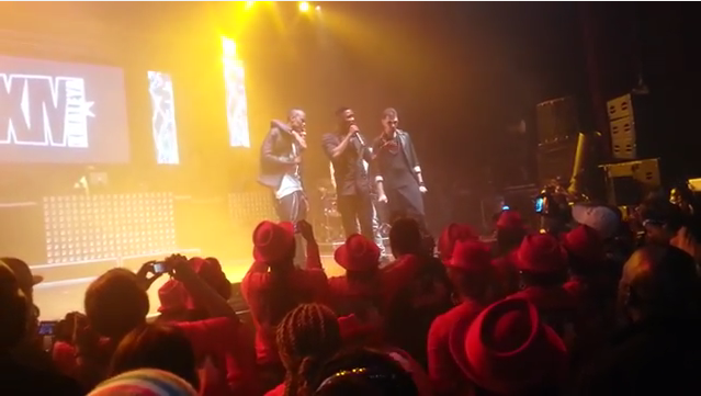 Eto’o fait du Eto’o au concert de X Maleya à l’Olympia de Paris