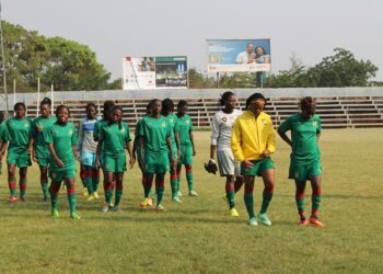Lusaka : Le premier entraînement des Lionnes au Woodlands Stadium