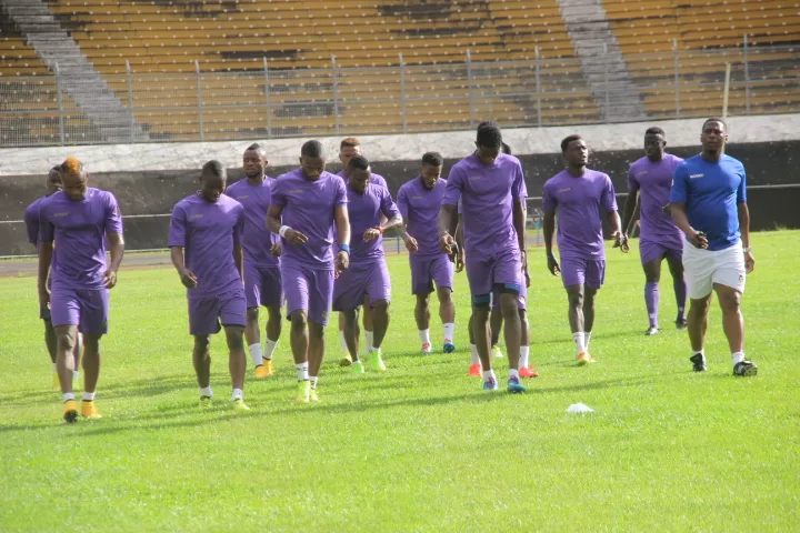Entraînement : Les Leone Stars camouflent leur stratégie de combat