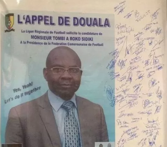 Election à la Fécafoot : Le Littoral courtise Tombi A Roko