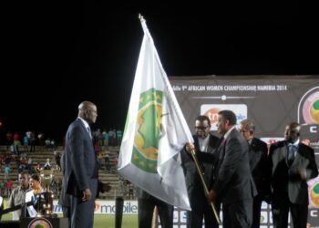 CAN2016: Le Cameroun a reçu le drapeau