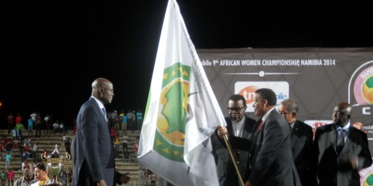 CAN2016: Le Cameroun a reçu le drapeau