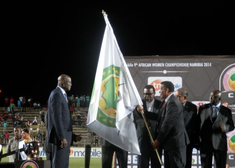 CAN2016: Le Cameroun a reçu le drapeau