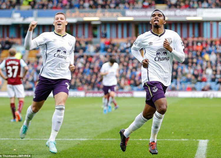 Everton : Doublé pour Samuel Eto’o