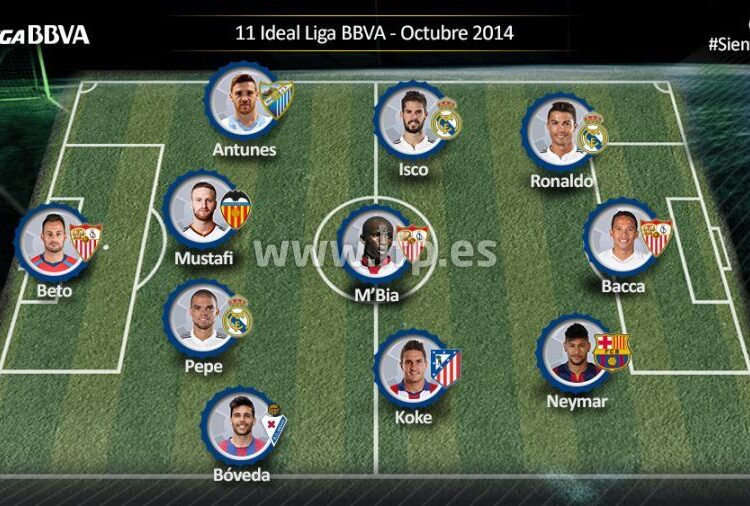 Liga : Mbia, meilleur récupérateur du mois d&rsquo;octobre