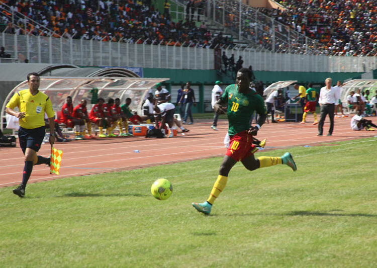 Aboubakar ne comprend pas la fin du match des ivoiriens