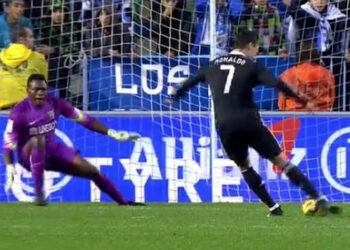 Malaga : Kameni stoppe la série de Ronaldo (vidéo)