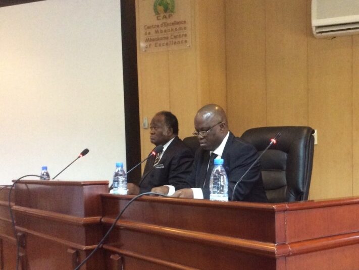 Séminaire Media organisé par la CAF : le discours de Joseh Owona