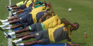 Jeudi des Lions : ballon, footing et soins au décrassage