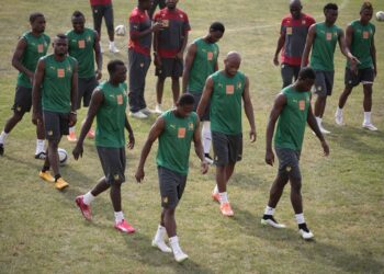 Malabo: Dimanche, à l&rsquo;entraînement