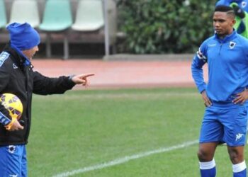 Sampdoria: Tous sur le terrain sauf… Eto&rsquo;o qui est au gym