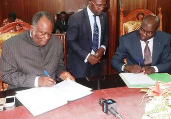 Une convention Minsep-Fecafoot signée