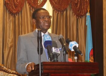 Obiang Nguema condamne les incidents à Malabo Stadium