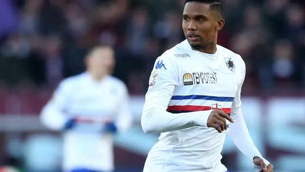 Serie A : Samuel Eto’o tient le coup, la Samp gagne un point