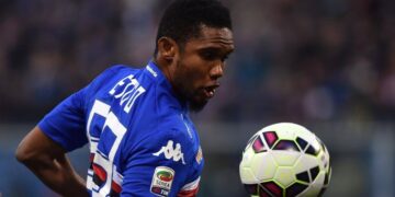 Premier but pour Samuel Eto&rsquo;o avec Sampdoria