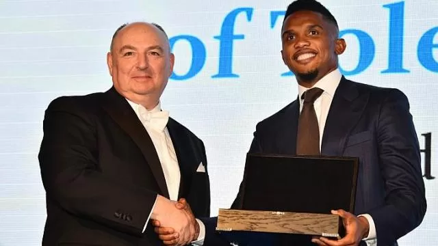 Lutte contre le racisme : Samuel Eto’o récompensé