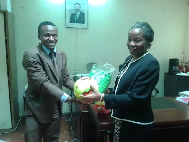 Université de Yaoundé I: Du matériel pour les footballeurs