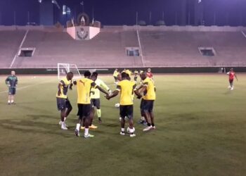Bangkok : les Lions se sont entrainés