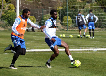Nkoulou a repris l’entraînement collectif